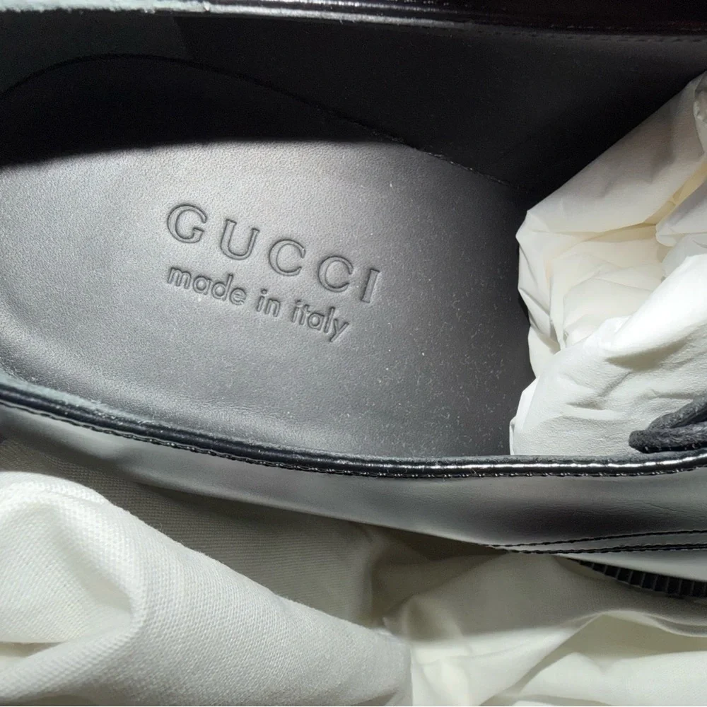 Gucci Henry Derby Lace Shoes